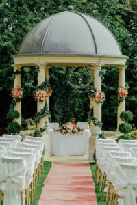 Wedding gazebo. 